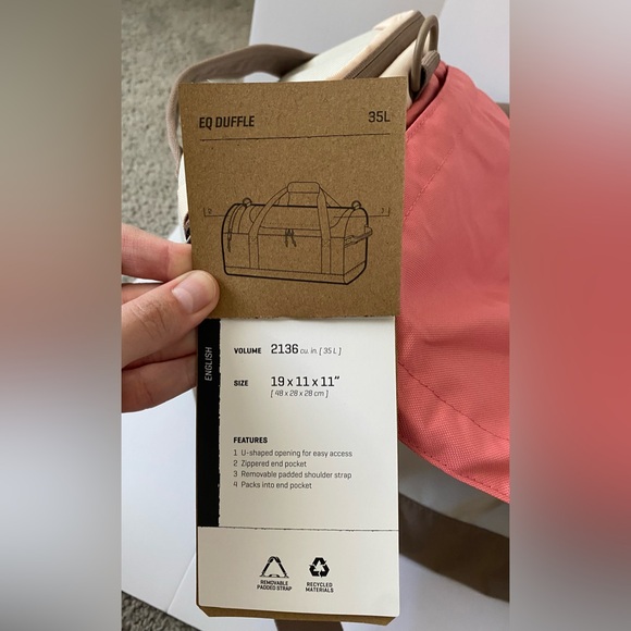 NWT - Dakine - EQ DUFFLE 35L - SALMON BAY - Picture 9 of 10
